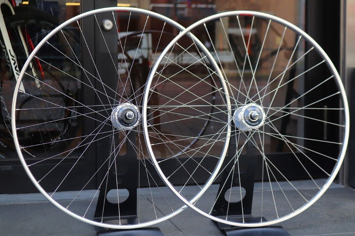 ARAYA GOLD DURA-ACEハブ 完組ホイール 前後セット ARAYA GOLD DURA-ACEハブ 完組ホイール 前後セット ARAYA GOLD DURA