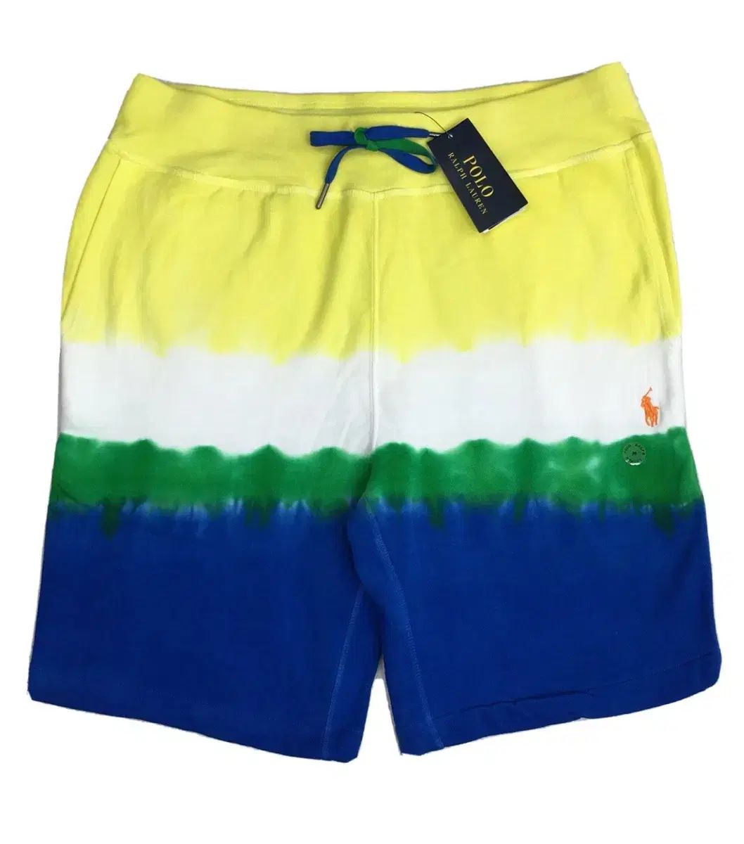 【未使用品】RALPH LAUREN ラルフローレン タイダイ ハーフパンツ Polo ポロ ラルフローレン タイダイ カラーブロック ハーフパンツ