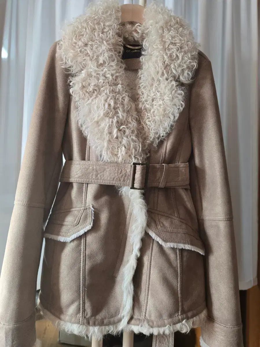 CC コレクト リアル 天然 ムートン ベージュ 55