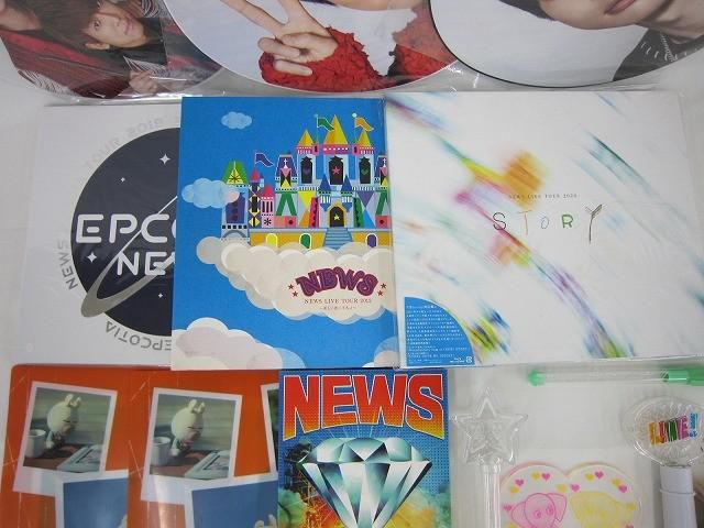中古品 NEWS 増田貴久 LIVE DIAMOND 他 DVD パンフレット ツアーグッズ
