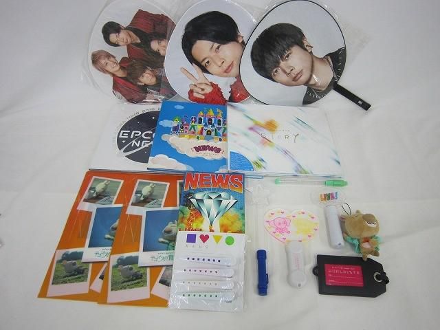 中古品 NEWS 増田貴久 LIVE DIAMOND 他 DVD パンフレット ツアーグッズ