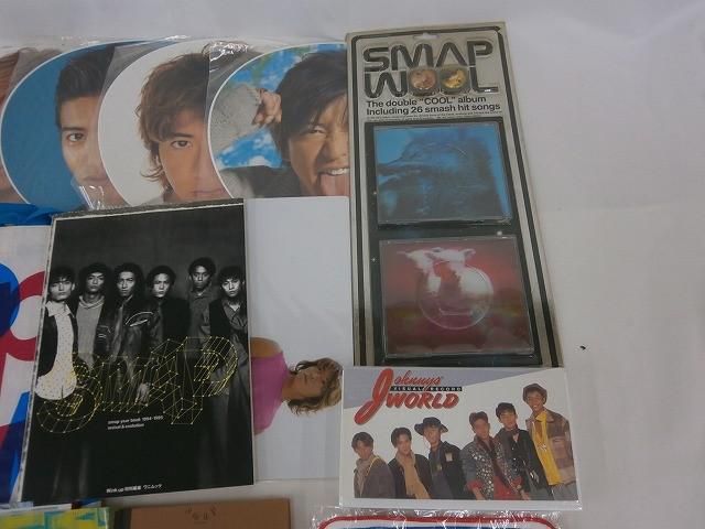 中古品 SMAP 木村拓哉 ジャニーズワールド 他 VHS パンフレット CD 等