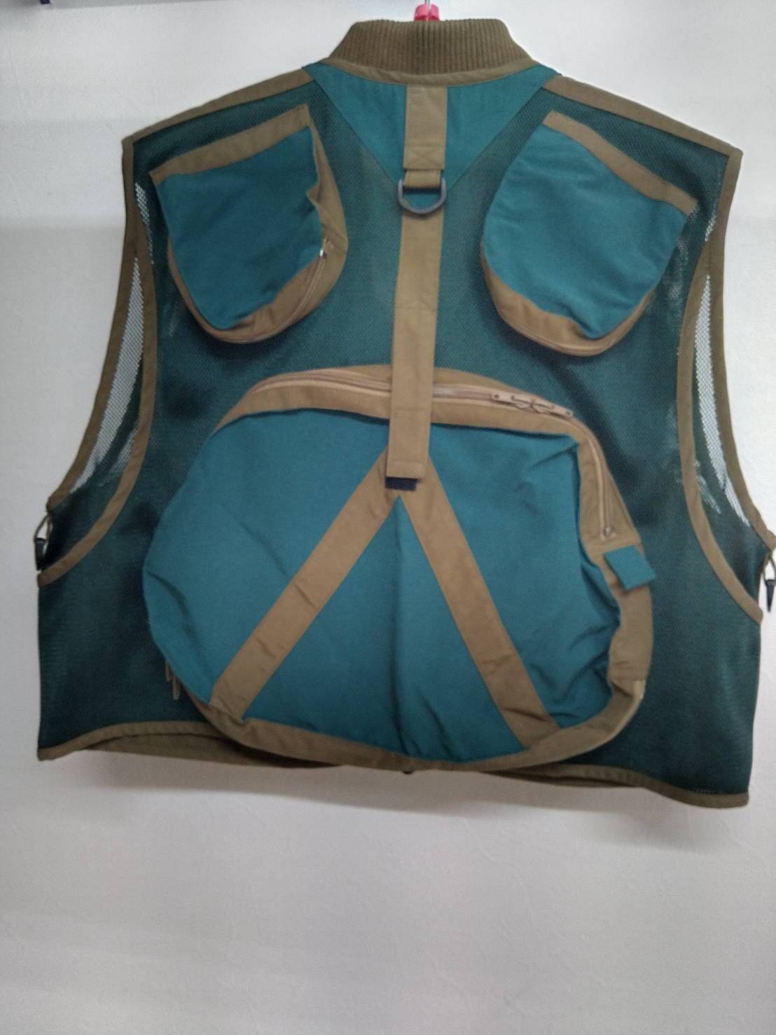 アングラーズハウス メッシュ ベスト Ｌサイズ 渓流 トラウト フライ ０８