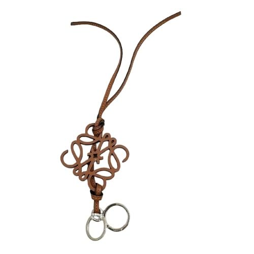 LOEWE ロエベ アナグラム キーリング ブラウン - メルカリ