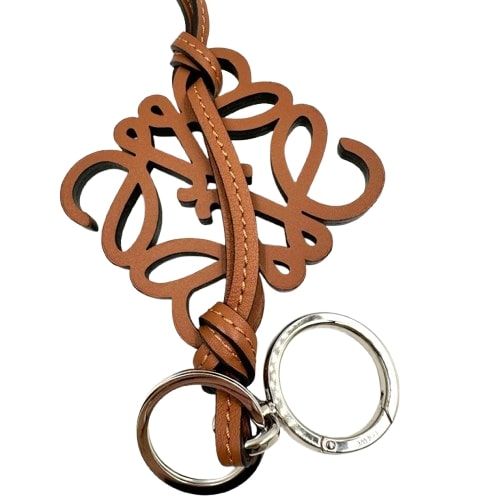 LOEWE ロエベ アナグラム キーリング ブラウン - メルカリ