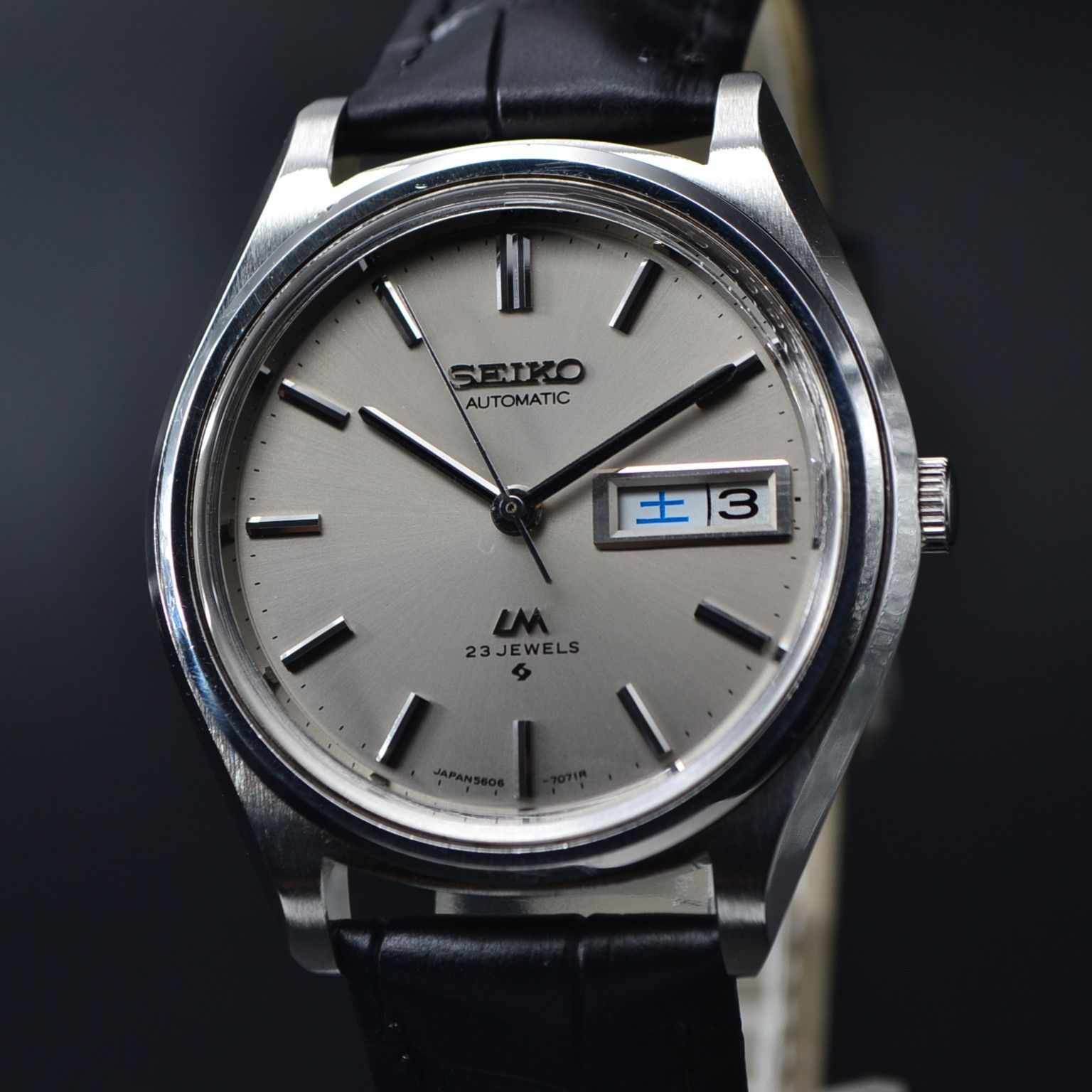 OH済 SEIKO ロードマチック アッシュ