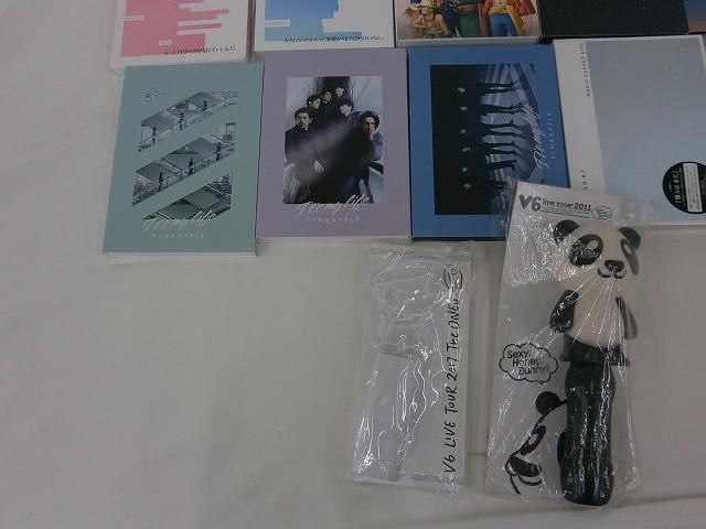 中古品 V6 のみ LIVE TOUR 2007 Voyager 僕と僕らのあしたへ 他 DVD CD