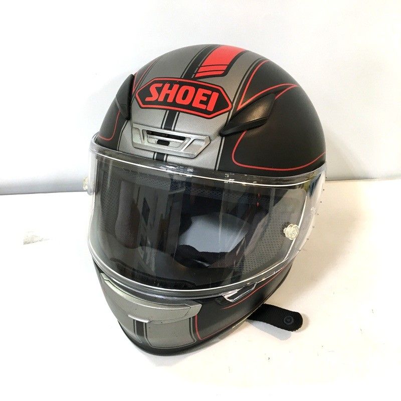 SHOEI ショウエイ Z 7 FLAGGER フルフェイスヘルメット 除菌消臭済 Lサイズ ブラック レッド オートバイ ツーリング ライディング バイカー バイク用品 TA 3908