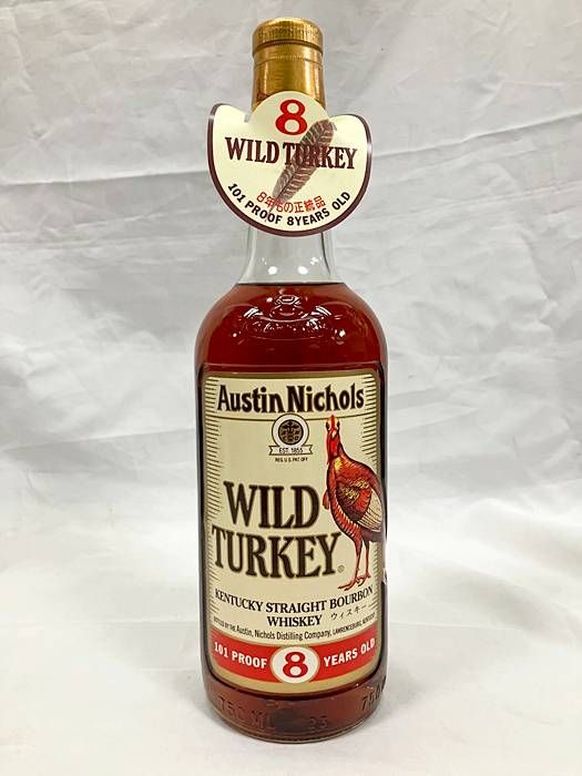 ワイルドターキー8年 101プルーフ 旧ラベル 750ml - メルカリ