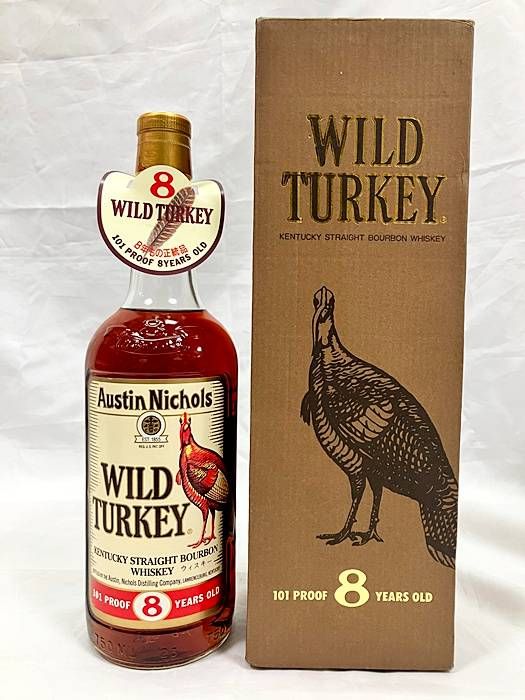 ワイルドターキー8年 101プルーフ 旧ラベル 750ml - メルカリ
