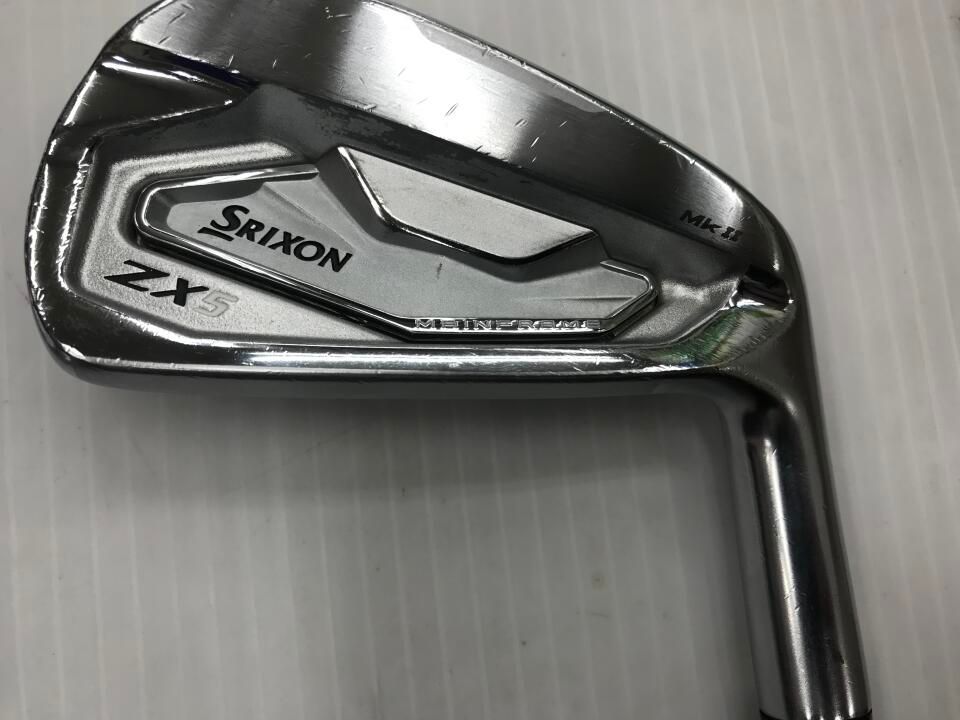 ダンロップ SRIXON ZX 5 Mk 2 Sフレックス アイアンセット 最短