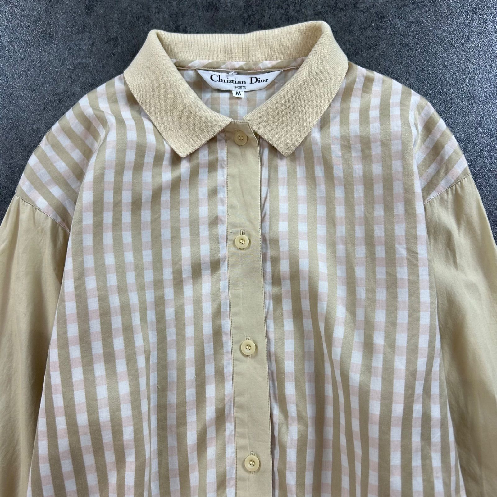 90s 00s Christian Dior Sports クリスチャンディオール 長袖 切替