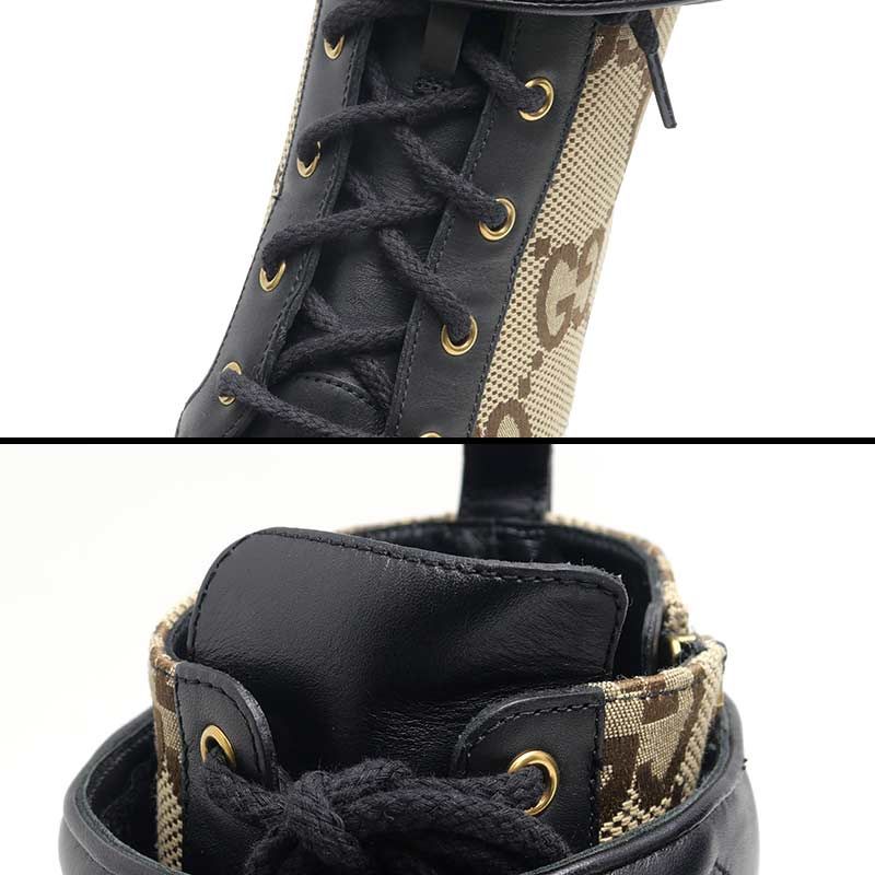 GUCCIダブルG付き ウィメンズ アンクルブーツ org.jpg