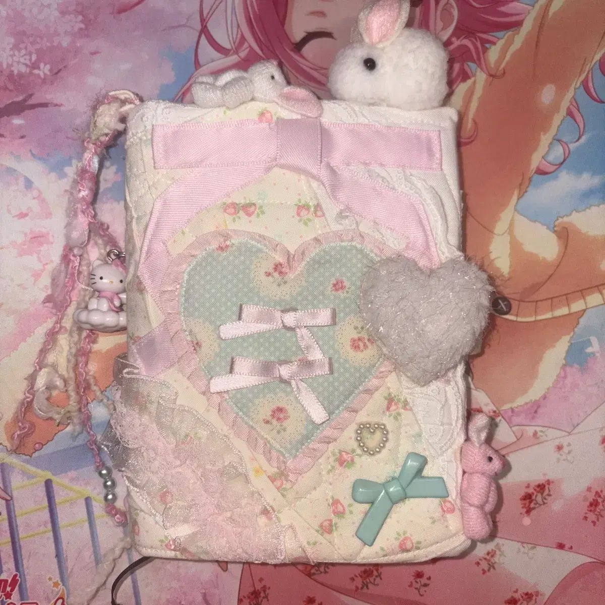 ティクル ザ ハート ブックカバー 高峯 翠 MDダイアリー ハローキティ キーホルダー セット