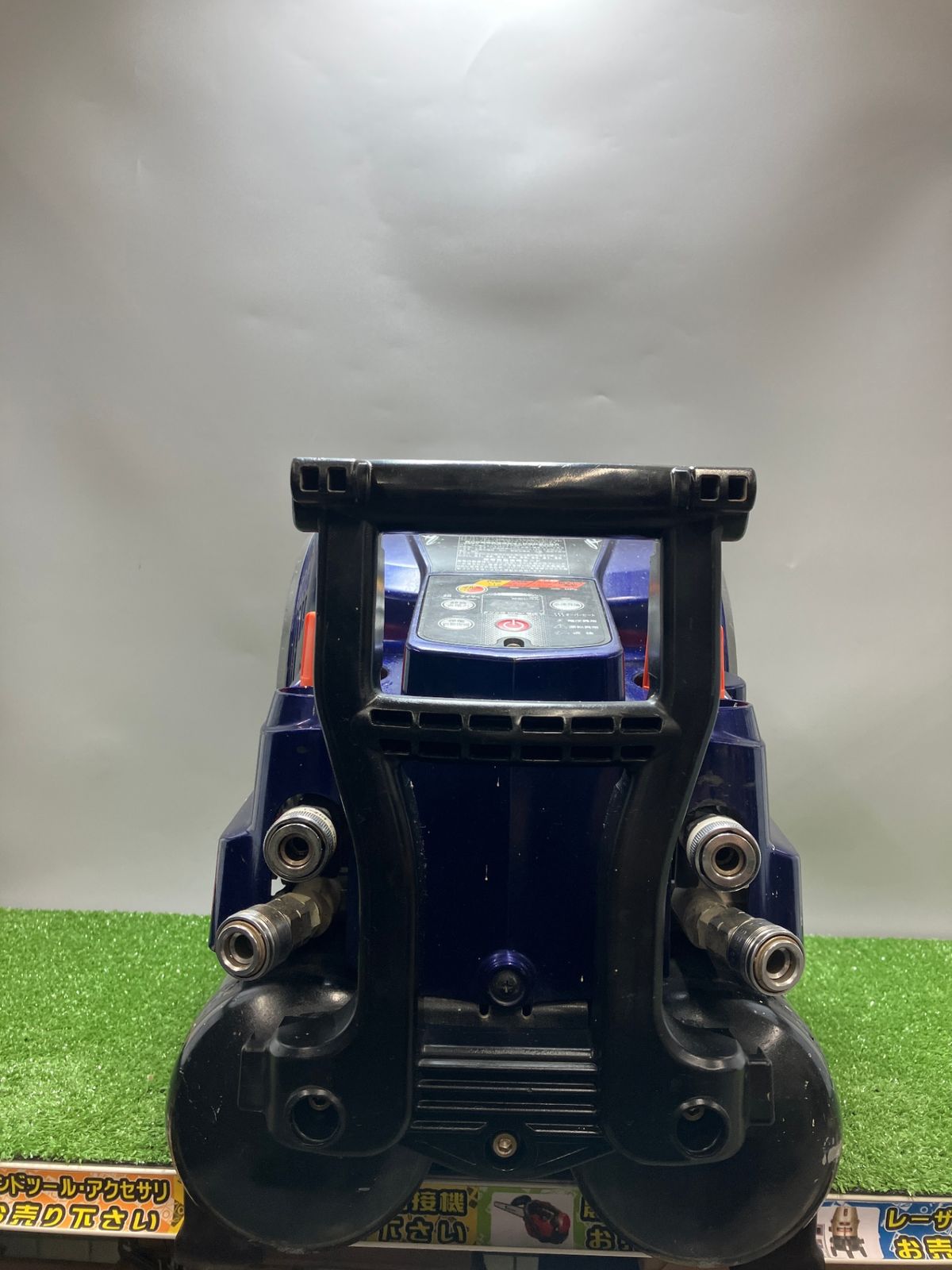 品 0936 MAX マックス 高圧スーパーエアコンプレッサ AK- ロイヤルブルー エア圧力3.9まで16分以上掛かるため