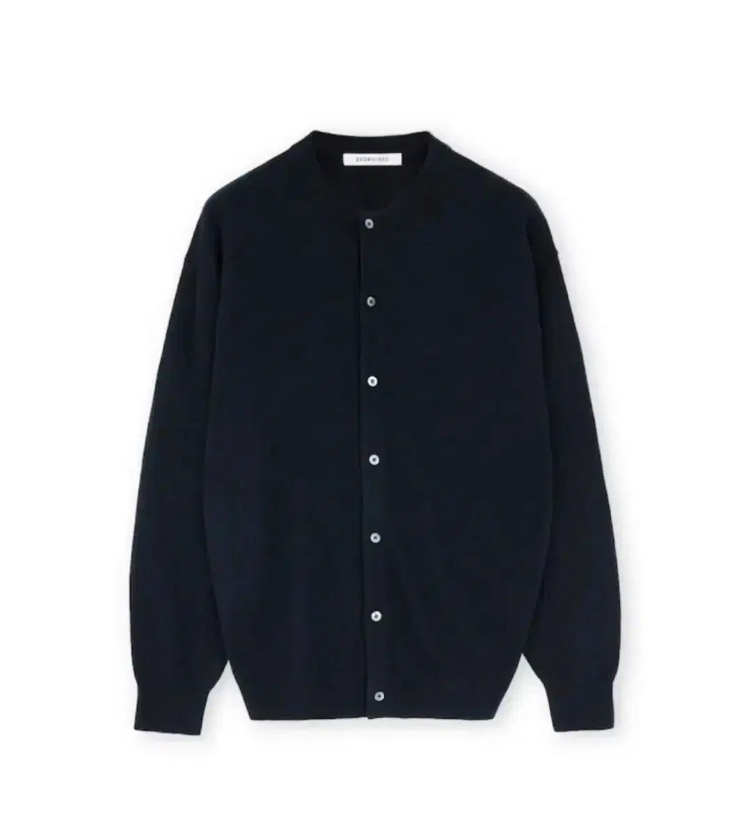 ブラウンヤード ラウンド カーディガン ダークネイビー 3