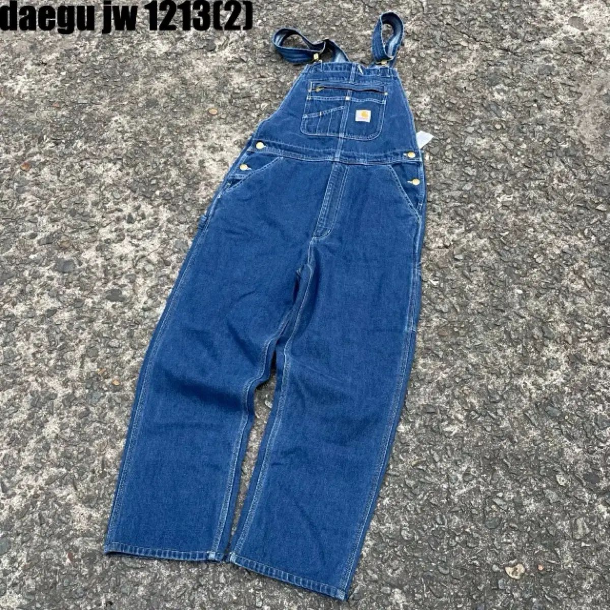 Carhartt カーハート デニム オーバーオール ズボン パンツ デニムパンツ M 新モデル