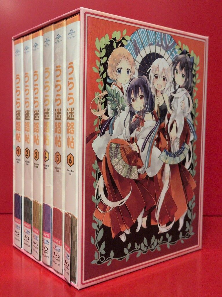 アニメBlu-ray アニメイト特典：収納BOX付)うらら迷路帖 初回限定版全6