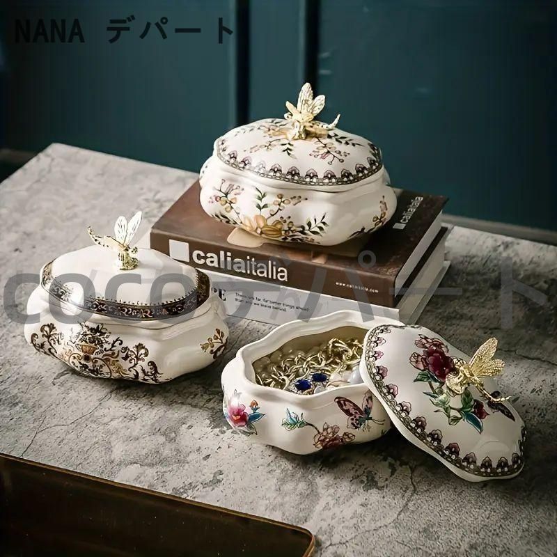 新品?未使用】ジュエリーボックス 小物入れ アンティーク 雑貨 ケース