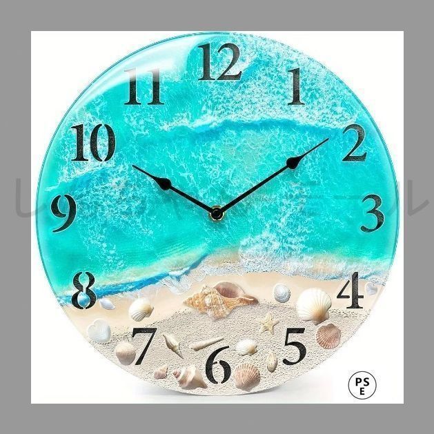 ウォールクロック 掛け時計 壁掛け時計 強化ガラス サイレント 静音 電池式 クリエイティブ スタイリッシュ 直径30cm 丸型 インテリア時計 壁掛け 時計 おしゃれ モダン インテリア アート 稲