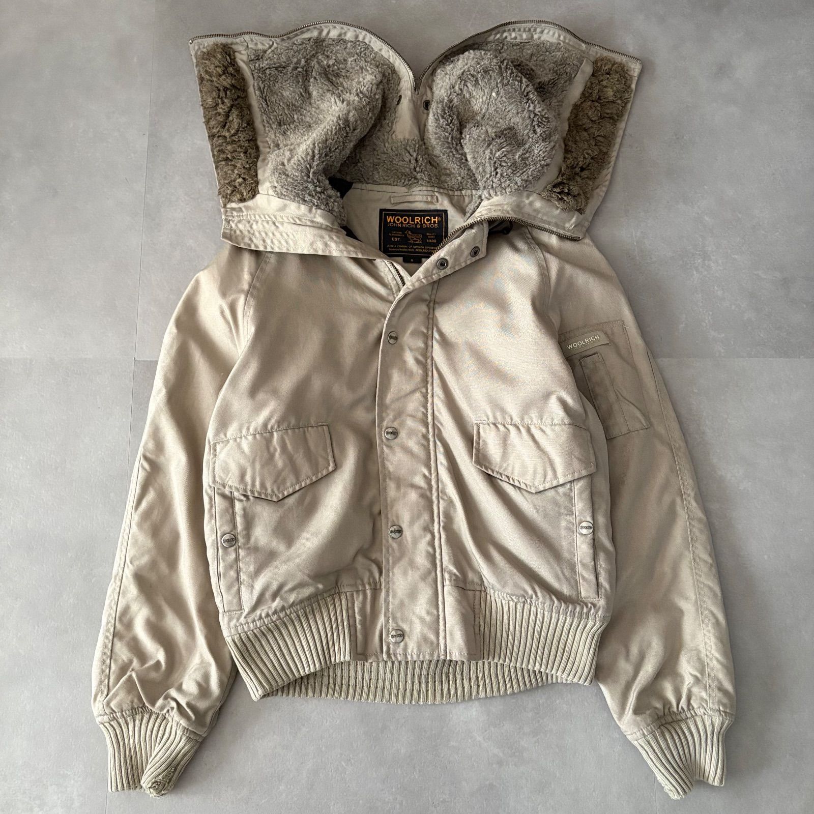 Wool rich ウールリッチ N-2B フライトジャケット 短丈 ミリタリー