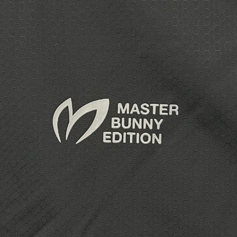 非売品✨MASTER BUNNY EDITION✨トレーナー ブラック　企業ロゴ MASTER BUNNY EDITION マスターバニーエディションストレッチドビー