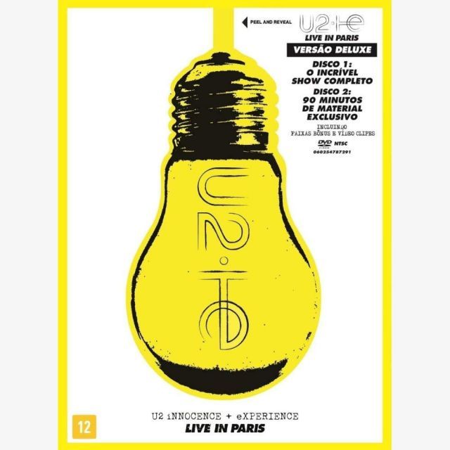 U 2 LIVE IN PARIS DVD Deluxe Edition