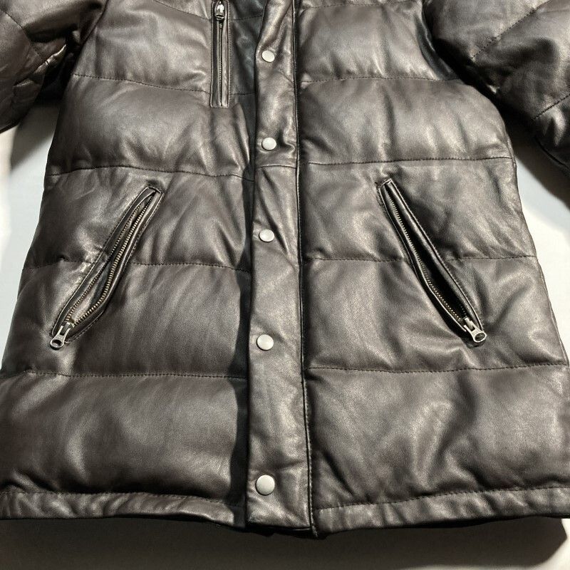 Liugoo Leathers リューグーレザーズラクーンファー馬革 ダウン5L Liugoo Leathers リューグーレザーズラクーンファー馬革 ダウン5L