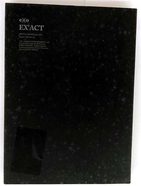 - EXO 3 rd Full Album_ EX’ACT Korean Ver.