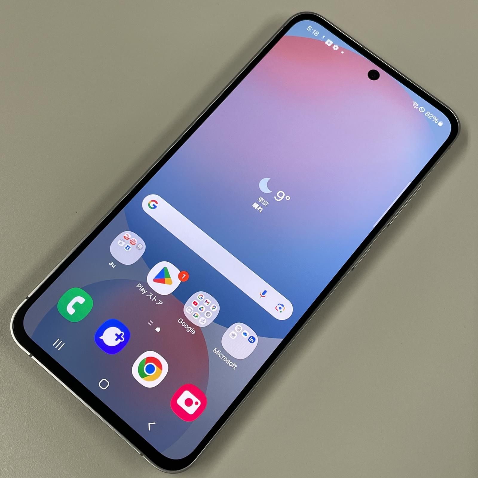 au Galaxy S24 FE SCG30 ブルー - メルカリ