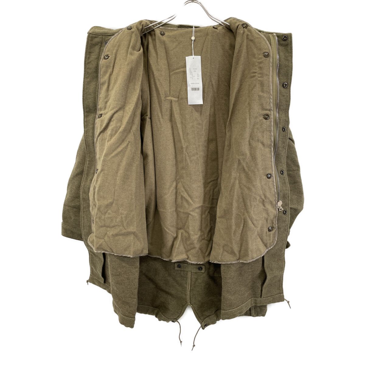 COMOLI コモリ 19AW ﾌｰﾃﾞｯﾄﾞｺｰﾄ Q03-04007 2 - メルカリ