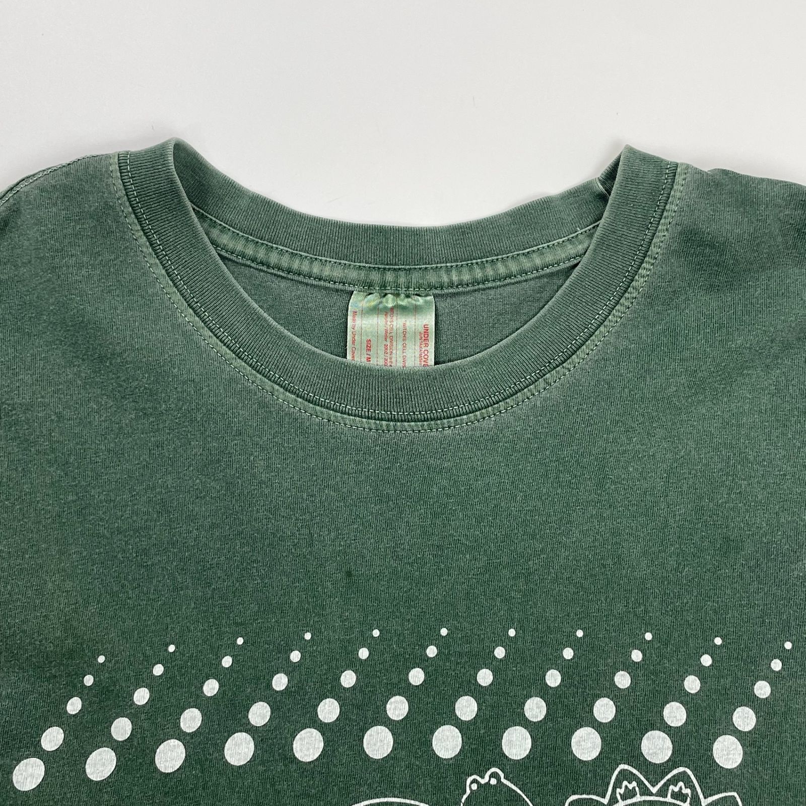 02aw 魔女期 UNDERCOVER エイジング加工 Long Tshirt 02aw 魔女期 UNDERCOVER エイジング加工 Long Tshirt