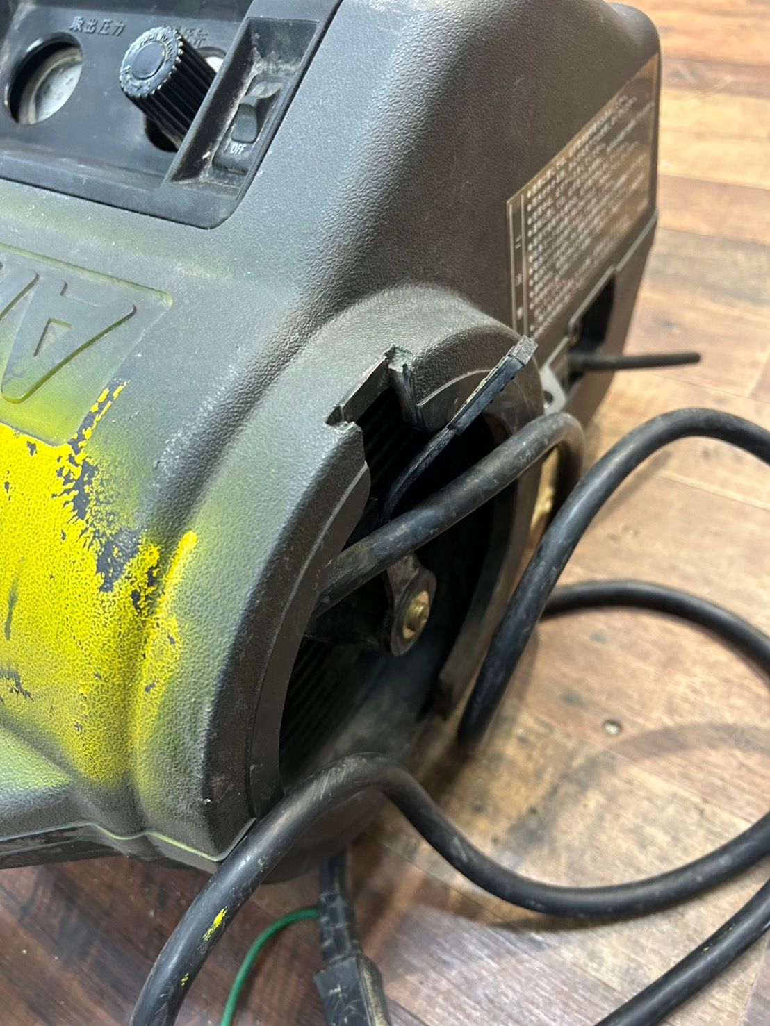  h 10633 日立 HITACHI ベビコン エアーパンチ PA 800 100 V コンプレッサー エアーツール