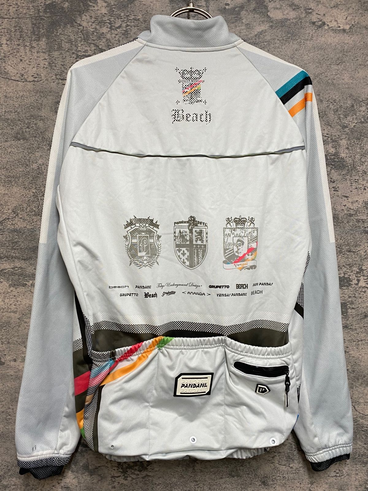 JR189 パンダーニ pandani 長袖サイクジャケット 白 M 裏起毛 - メルカリ