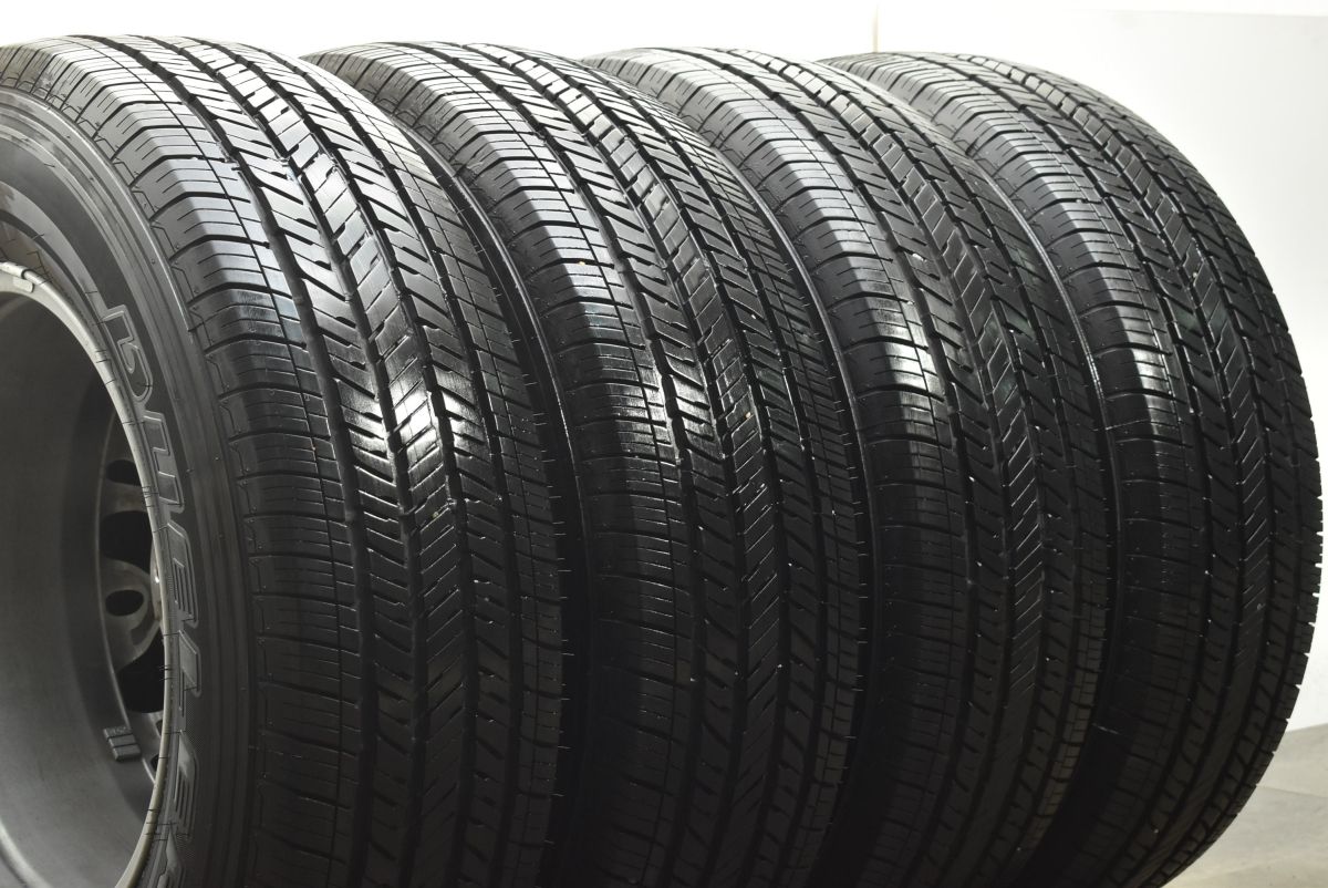 255/70R18 ブリヂストン【ラングラーサハラ純正タイヤ】 美品】ジープ JL ラングラー アンリミテッドサハラ 純正 18in 7.5J +