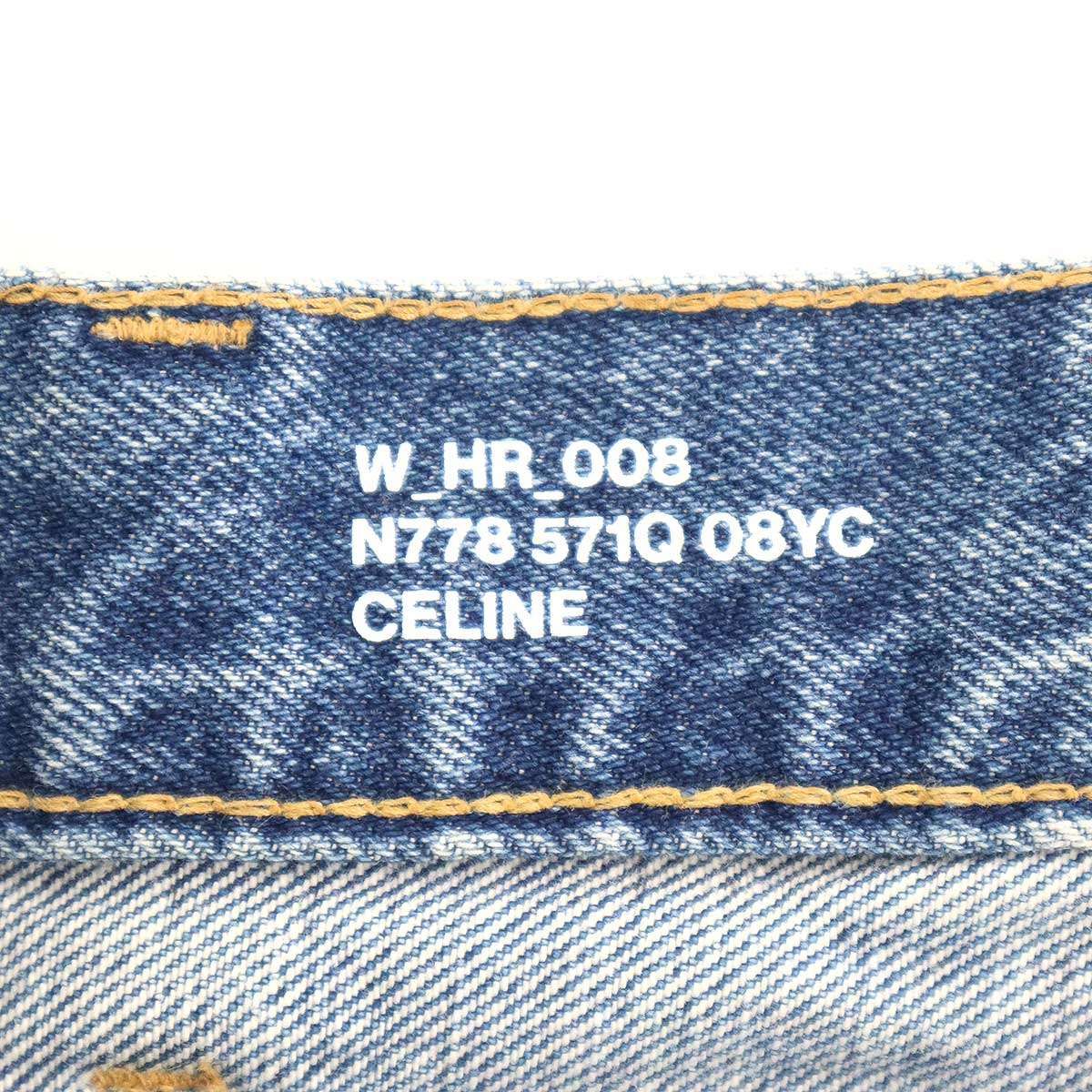 CELINE セリーヌ Kitty Jeans キティ ジーンズ パンツ 2N778571Q