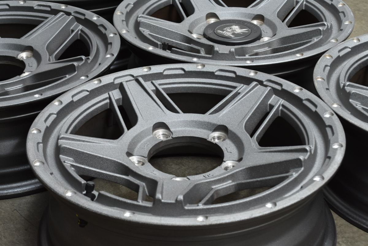 ドレスアップ用に WEDS マッドヴァンス07 16 in 5 J 22 PCD 139 7 5本セット 交換用 背面セット ジムニー JB 64 23 JA 12 可