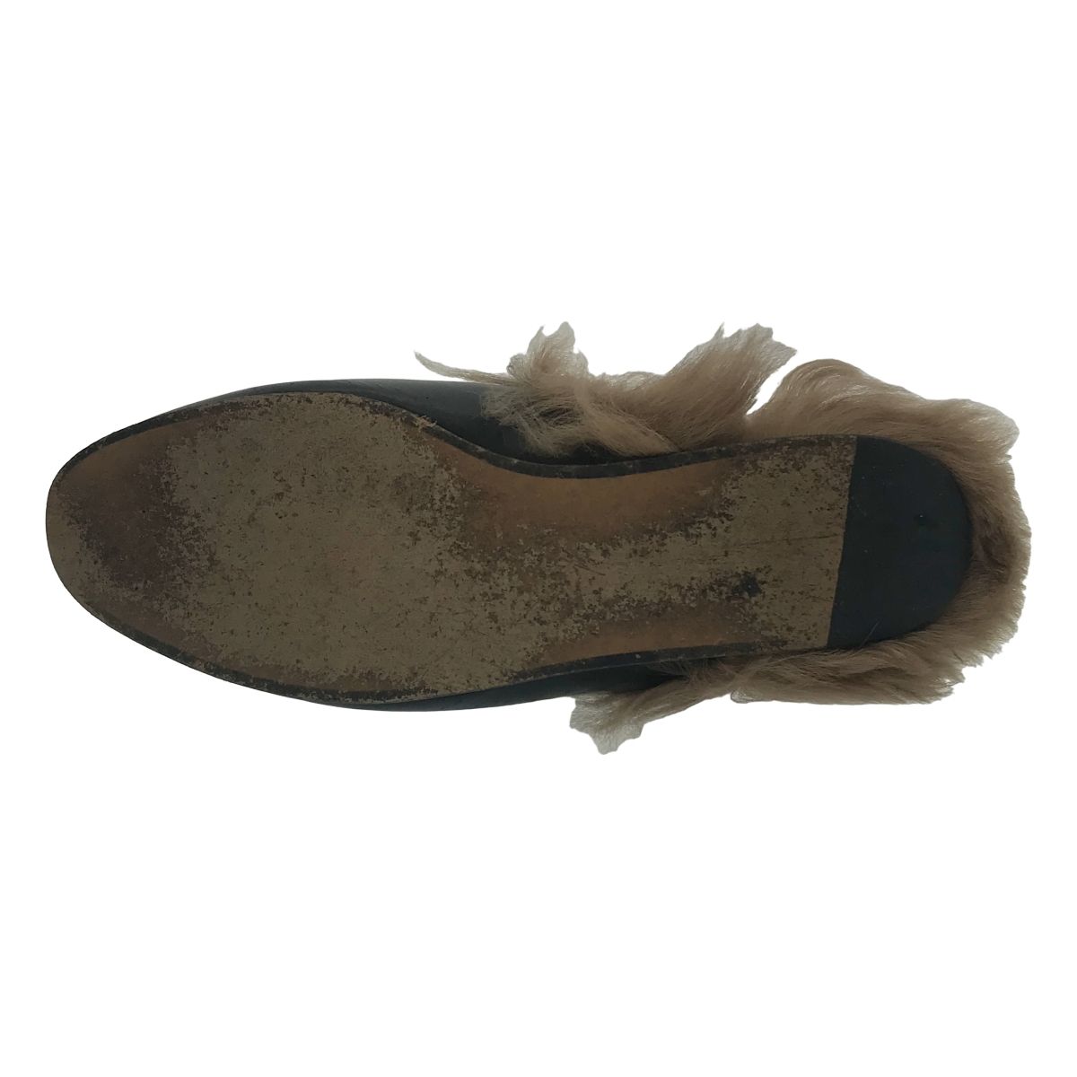 GUCCI グッチ プリンスタウン ホースビットレザーローファー ブラック