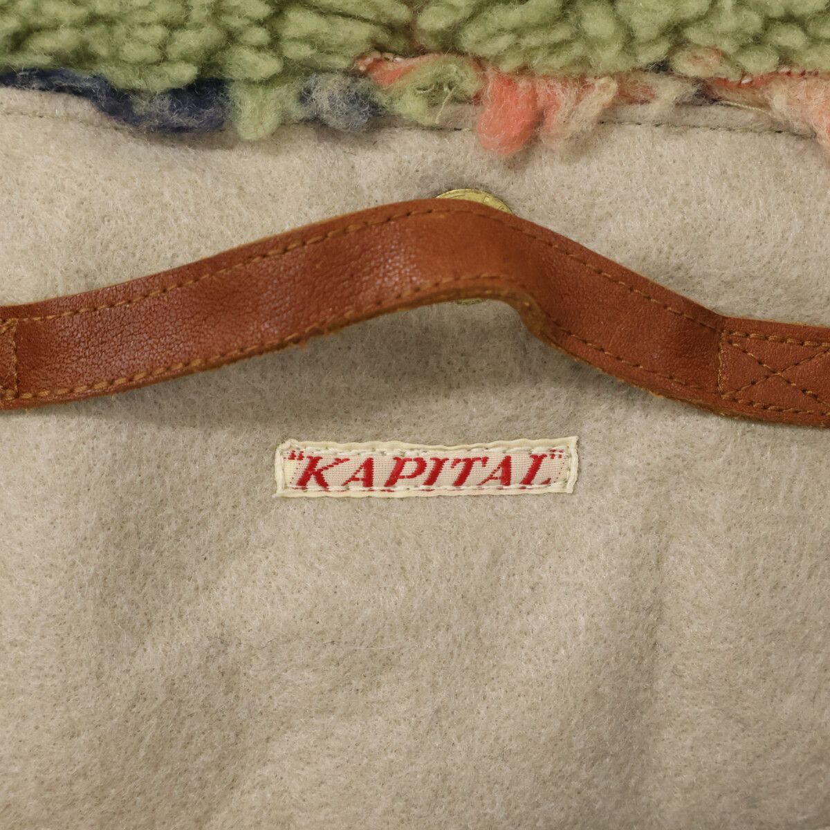 KAPITAL キャピタル ネイティブ柄 インナーボア ブランケット 1 - メルカリ