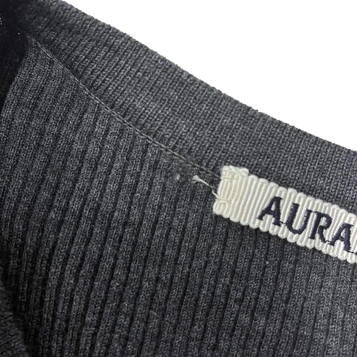 AURALEE オーラリー 24AW RIB KNIT SHORT CARDIGAN リブニットショート