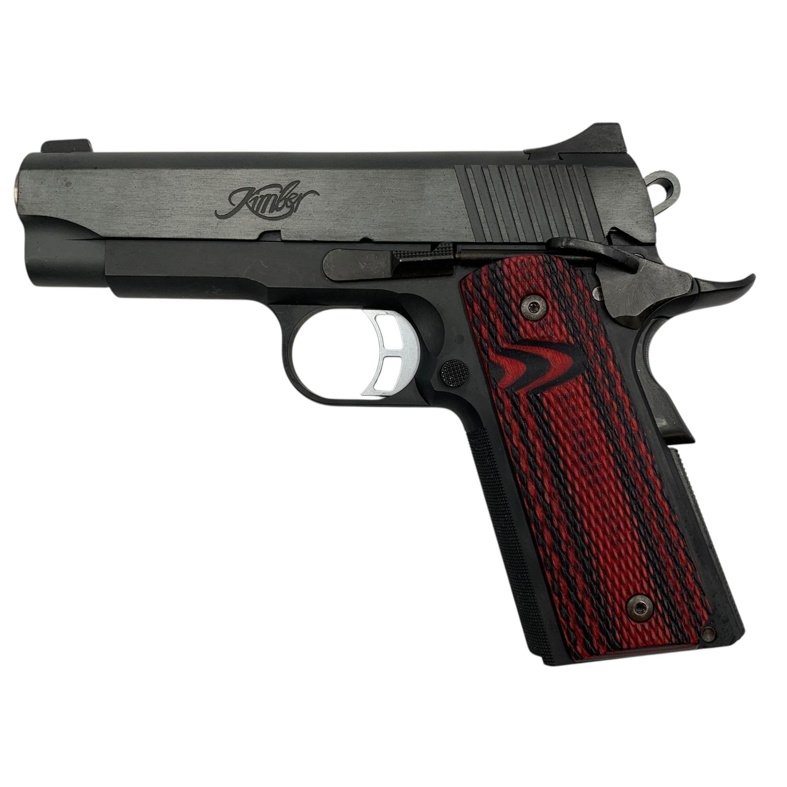 Kimber Eclipse Pro ガスガン スライド動作正常 空撃ち可 ガス未 グリップ擦れ マガジン塗装剥げあり マガジン1本付属