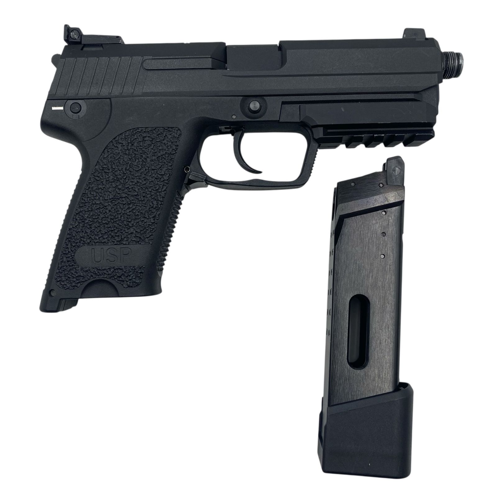 USP タクティカル エアソフトガン 本体のみ 動作良好 外装に塗装剥げあり