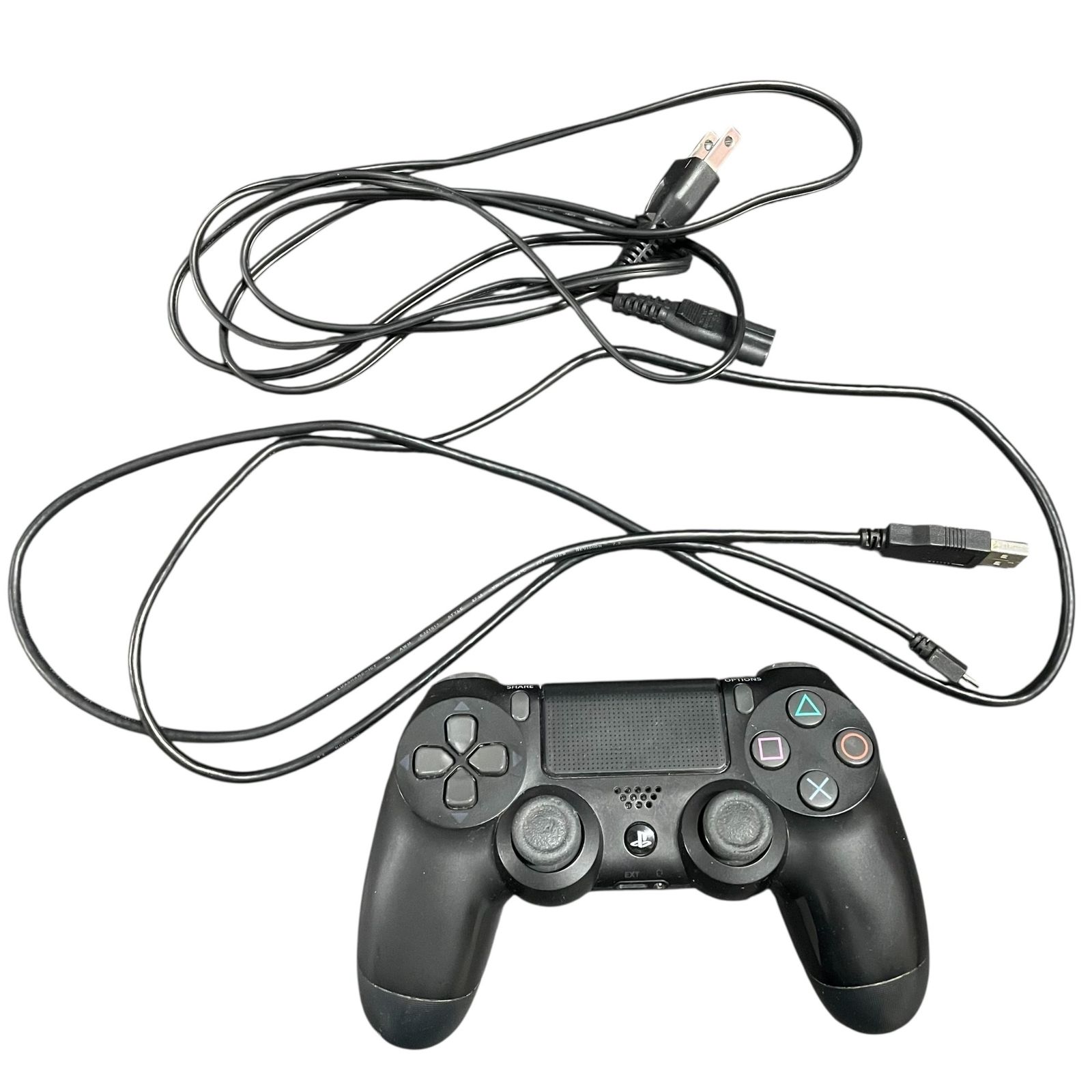 PlayStation 4 PS 本体 CUH 2100 A ブラック 動作良好 引っかき コントローラー付属