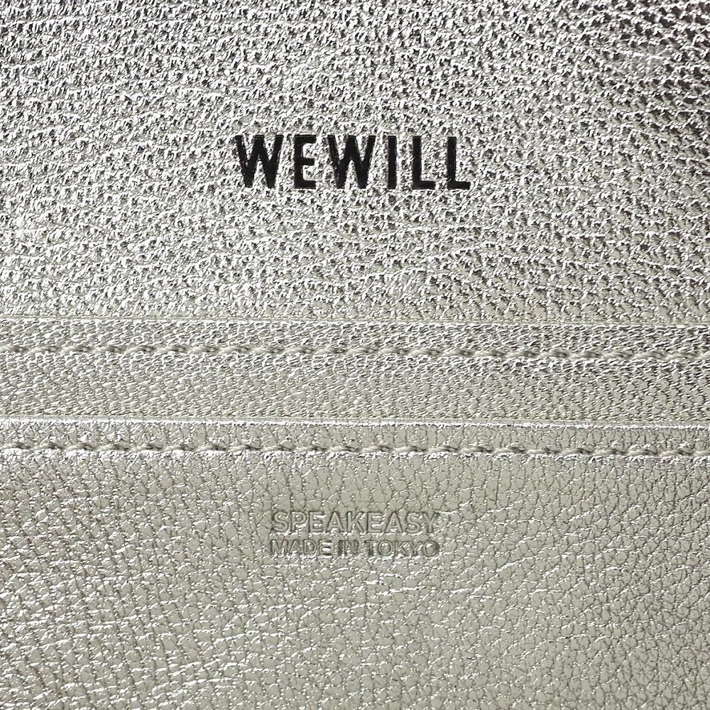 新品 WEWILL × SPEAKEASY レザーウォレット 財布 ブラック ウィー