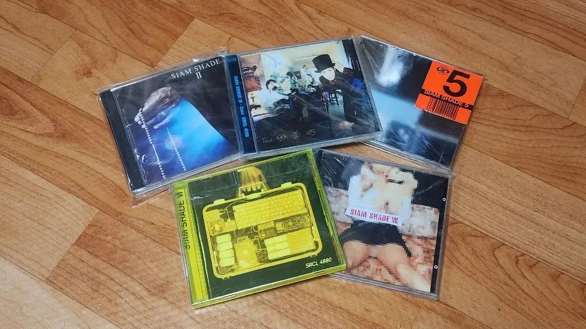J ー ROCK シャム語 シェイド SIAM SHADE CD 5 アルバム まとめ売り