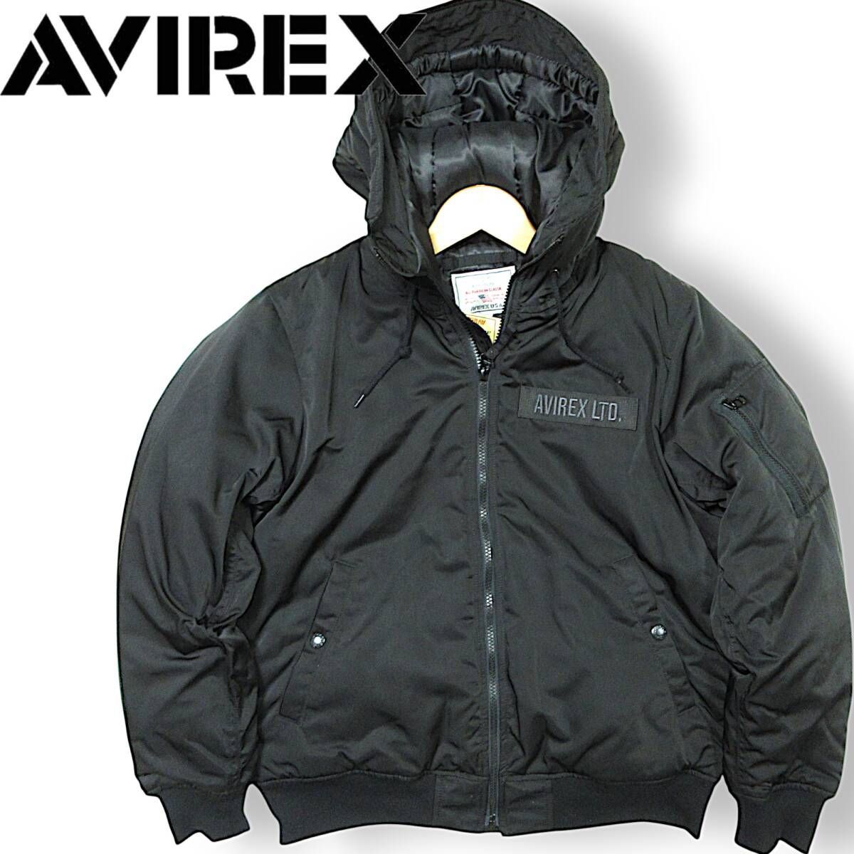 新品 AVIREX アヴィレックス 中綿入り ミリタリー フライトジャケット 