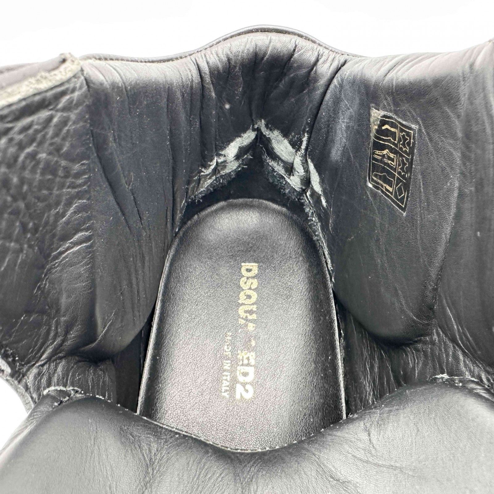 □激レア□ DSQUARED2 スニーカー 本革 ブラック 980A - メルカリ □激レア□ DSQUARED2 スニーカー 本革 ブラック 980A - メルカリ