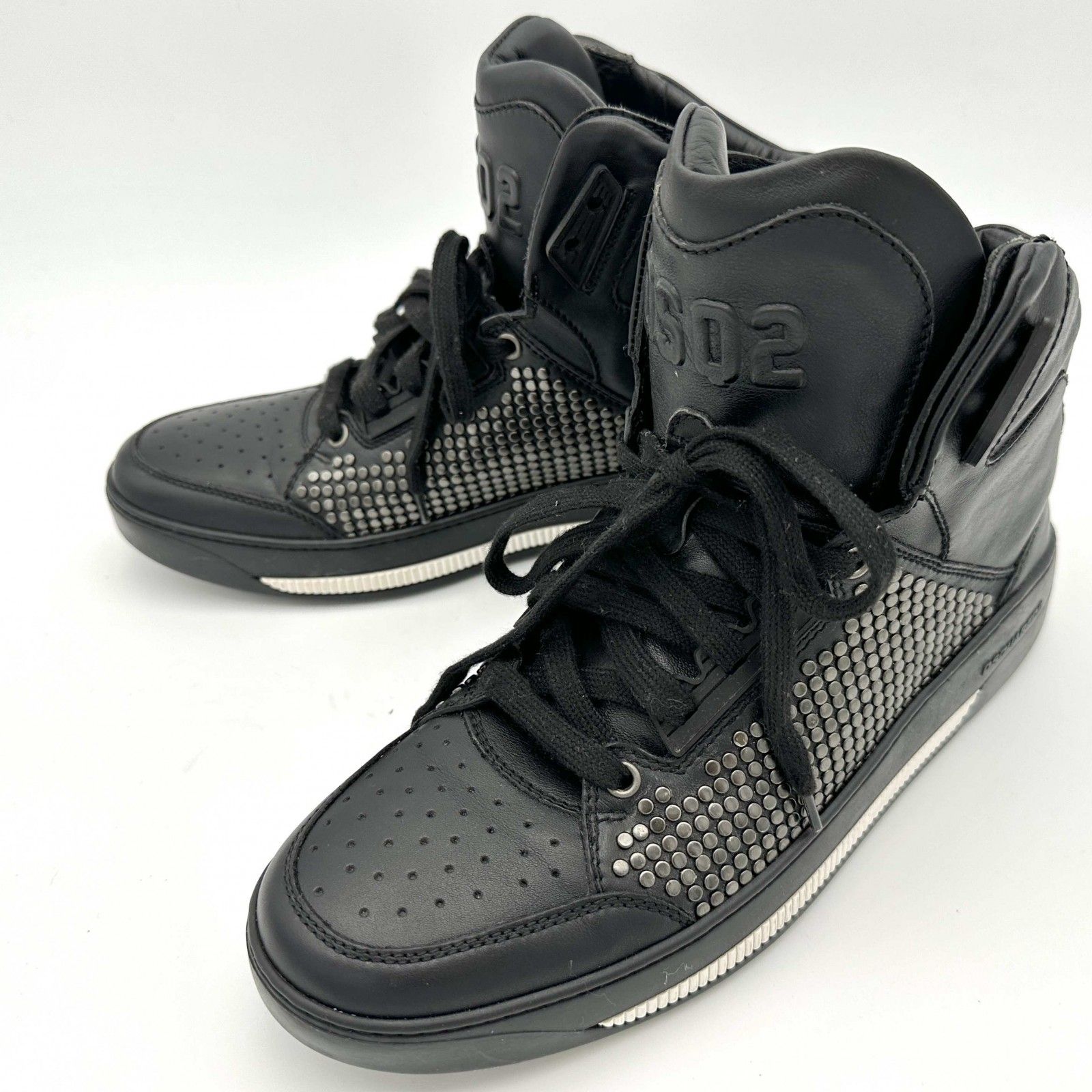 □激レア□ DSQUARED2 スニーカー 本革 ブラック 980A - メルカリ □激レア□ DSQUARED2 スニーカー 本革 ブラック 980A - メルカリ