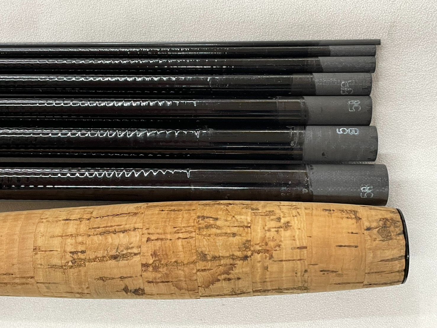 送料無料 美品 希少品 がまかつ テンカラ 微彩34 日本製 テンカラ竿