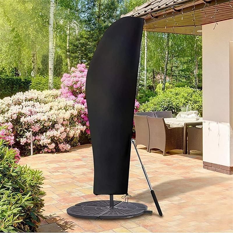 パラソルカバー ガーデンパラソルカバー 205cm 伸縮ロッド 収納袋付き